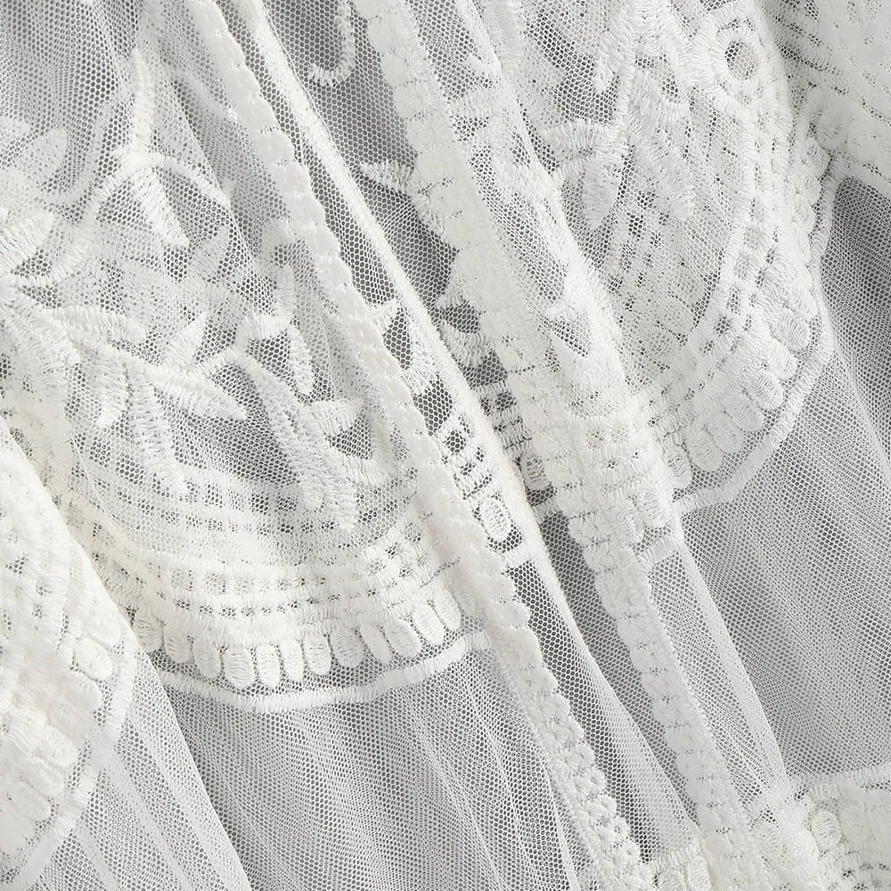 ZAFUL 2019 женские бикини купальники вышитые Self-Tie сетки леди сексуальная летняя