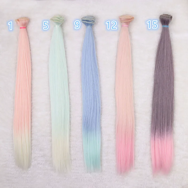35 см/50 см BJD SD chole Ye Luoli DIY Fapai прямые волосы/парики высокотемпературные волосы из