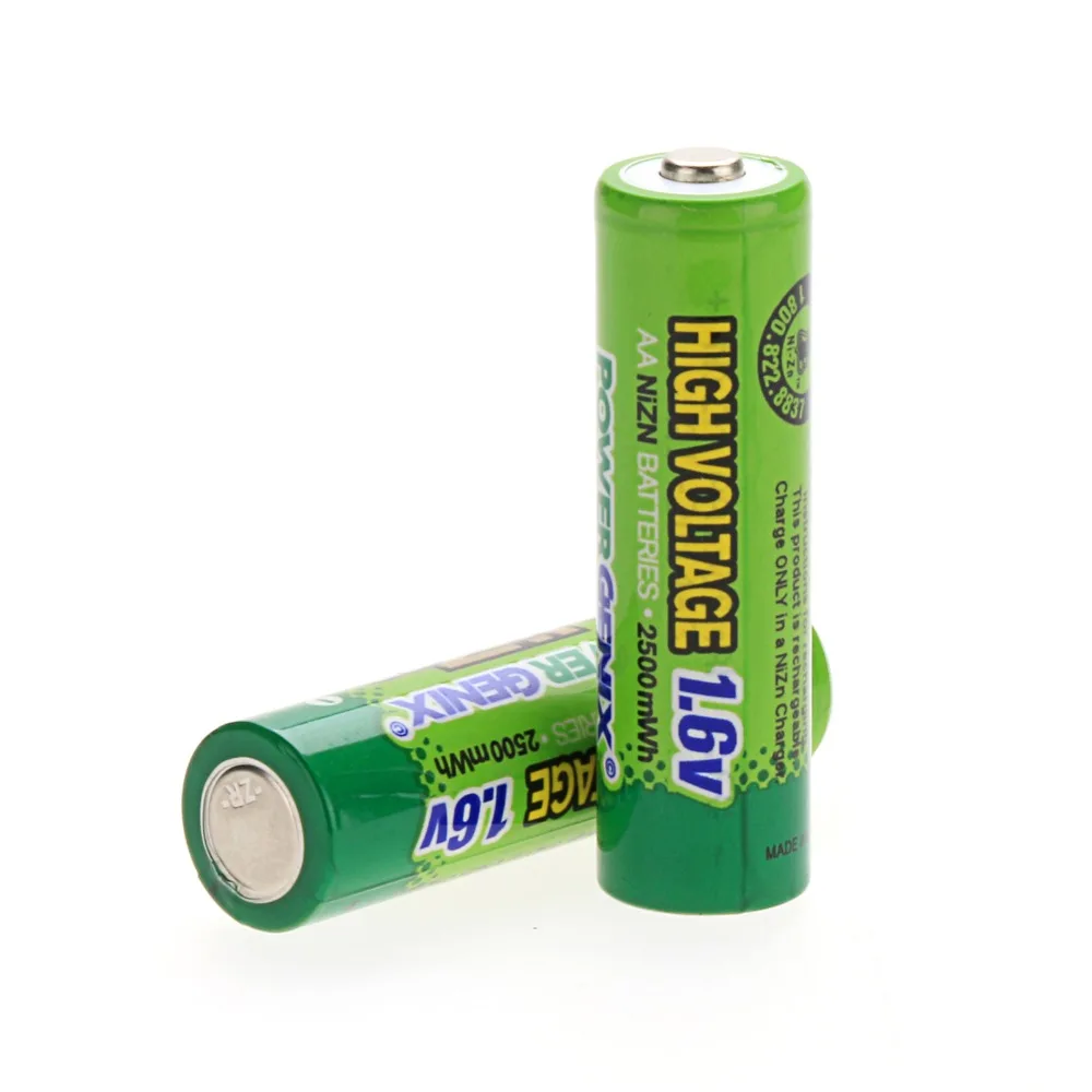 2-16 шт Anmas power 1,6 V 2500mAh AA Ni-Zn аккумуляторная батарея для пульта дистанционного управления фонариком и т. Д