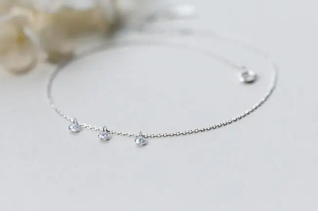 100% реальный. Женское серебряное ювелирное изделие браслет GTLS419|bracelets anklets|jewelry