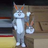 easter bunny mascot costume animal cartoon fancy dress cosplay costume advertisement props rabbit mascotter event party