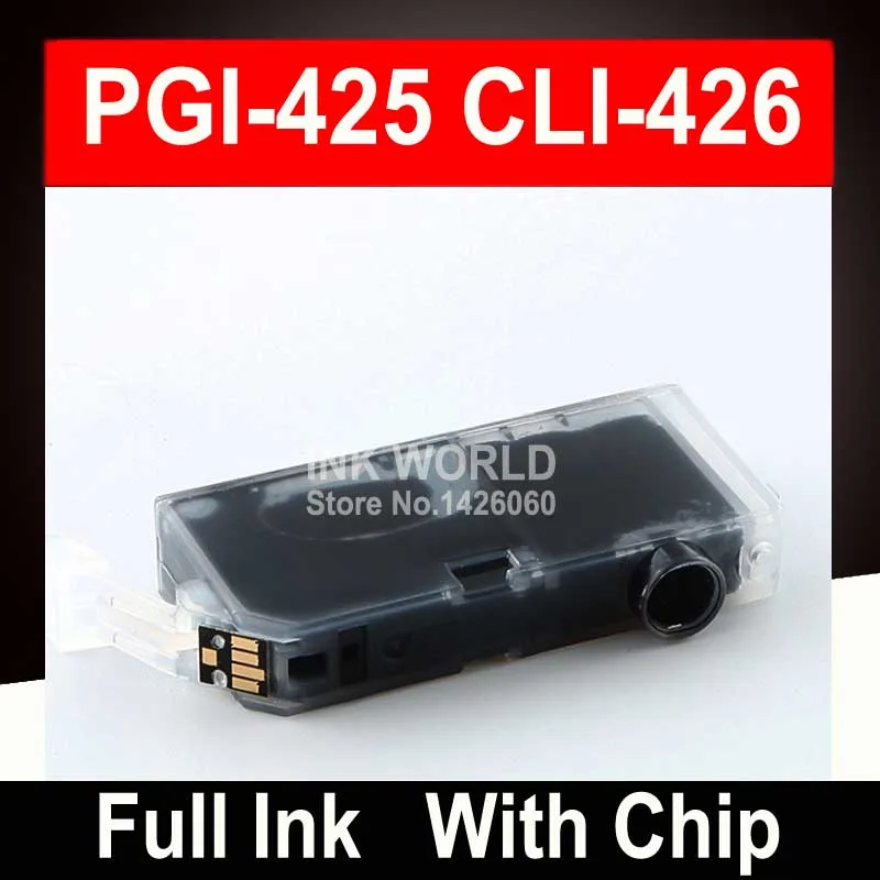 Для Canon Pixma iP4840 iP 4840 чернила для картриджа принтера PGI425 PGI 425 5C|Чернильные
