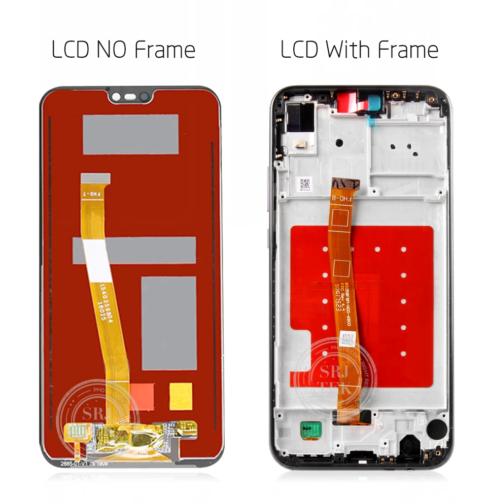 5,8" ЖК-дисплей для huawei P20 Lite, сенсорный экран с рамкой для huawei P20 Lite, ЖК-ane-lx3 huawei Nova 3e