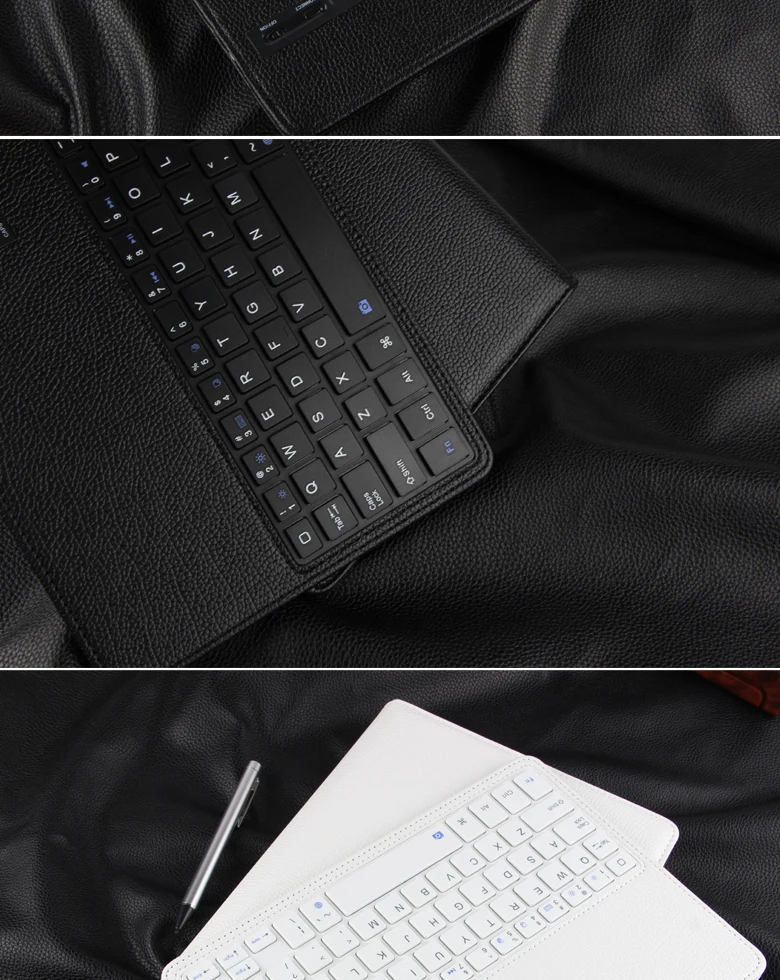 Портфель Folio PU кожаный чехол для IPad Pro 12,9 магнитно съемный ABS покрытие клавиатуры Bluetooth Funda+ Flim