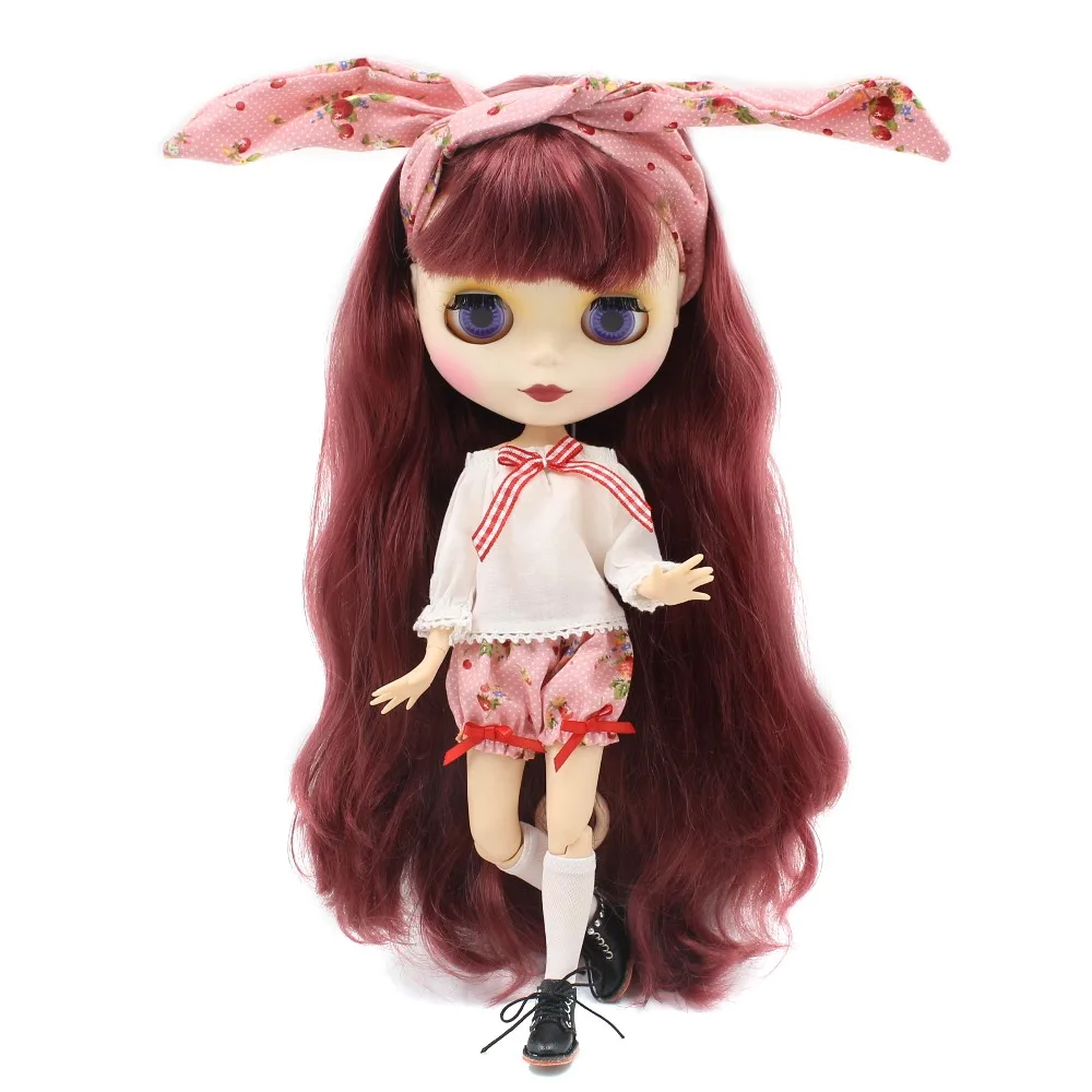 Кукла блайз DBS icy licca 1/6 30 см головной убор ботинки брюки рубашка чулки Подарочная