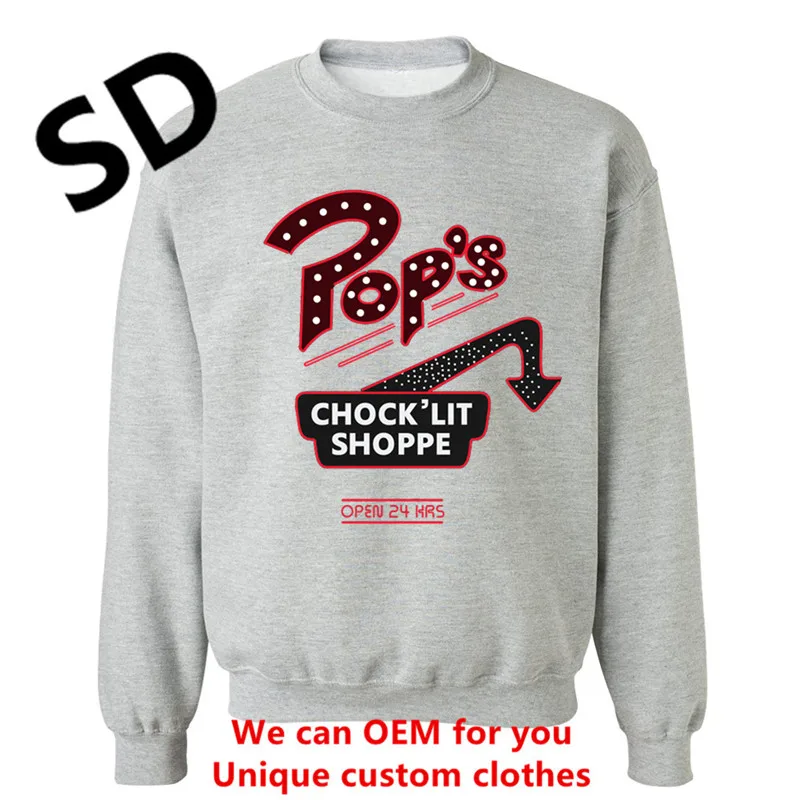 2018 3d Толстовки с капюшоном ривердейла толстовка для мужчин в стиле панк-рок