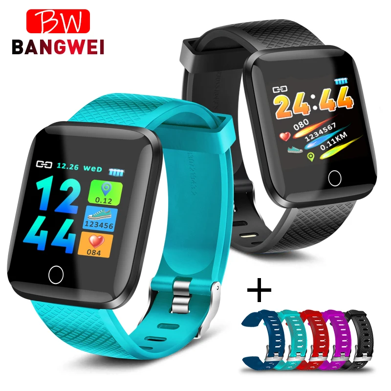 

LIGE Sport Smart Watch Women IP67 Waterproof Fitness Bracelet Tracker Pedometer heart rate Monitor smartwatch For Android ios