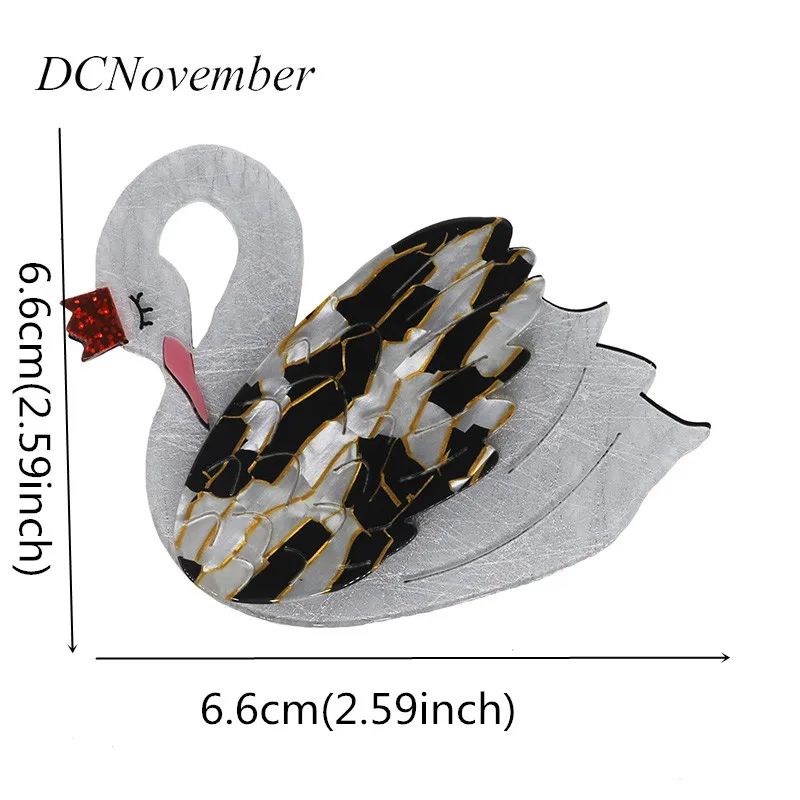 

Vintage Swan Brooch Pin Fashion Women Swans brooches Jewelry Dcnovember