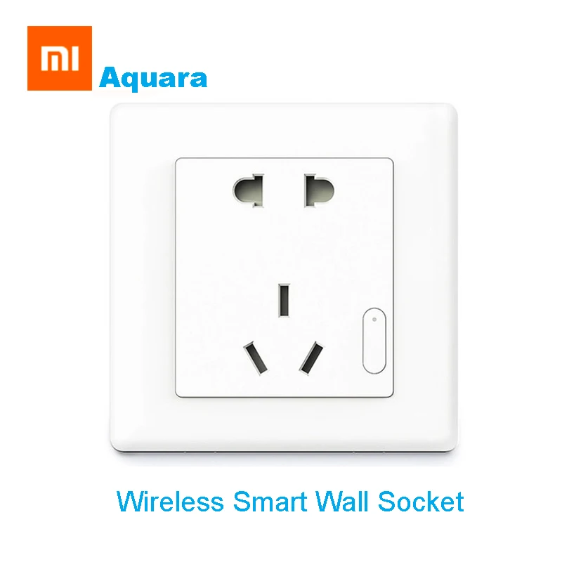 Умная настенная розетка Xiaomi Aqara Wi Fi дистанционное управление автоматический