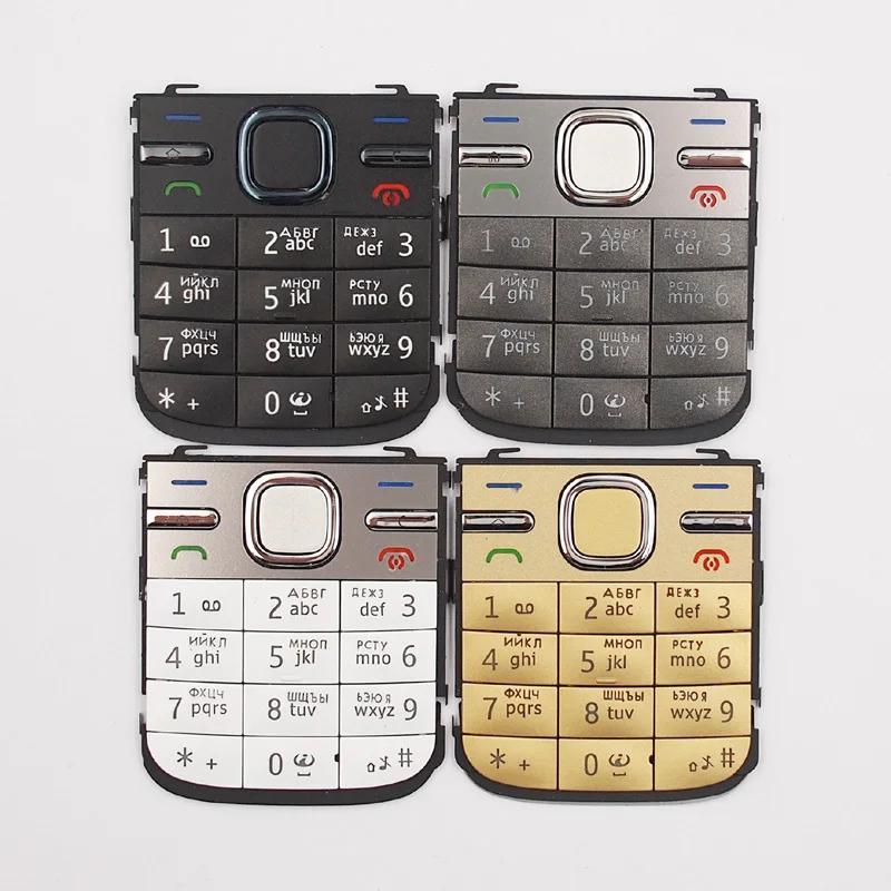 BaanSam новые кнопки русской клавиатуры для Nokia C5 00 запасные части|nokia c5-00|button