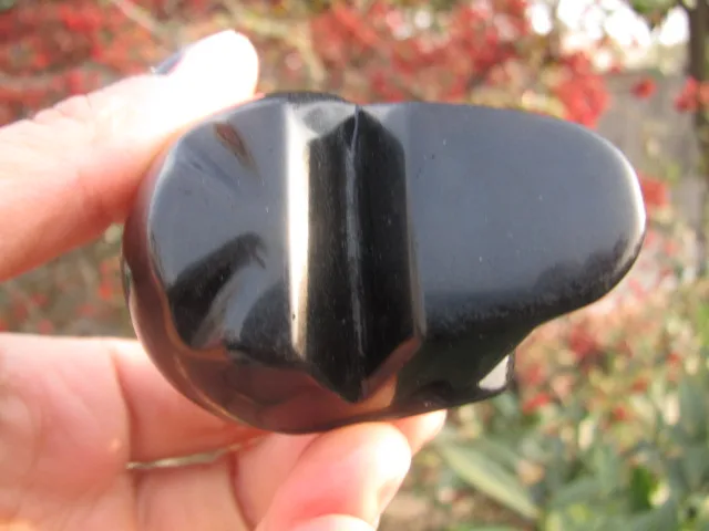 

Natural quartz crystal obsidian stone bone healing