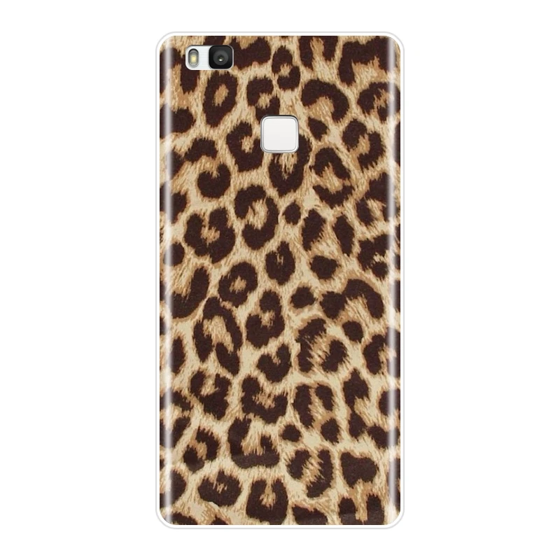 Чехол для телефона Huawei P20 Lite Pro P9 P10 Plus P Smart Luxury Leopard Силиконовая задняя крышка P8 Mini