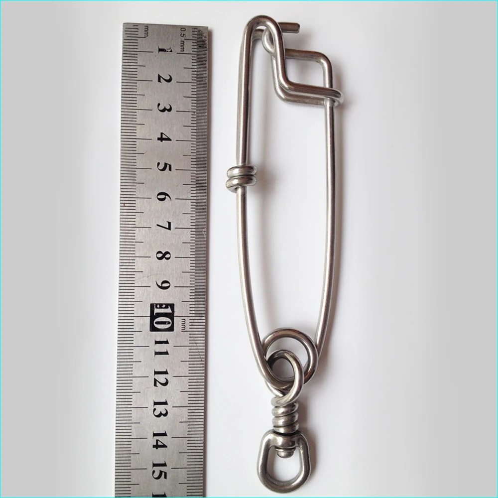 Ярусные рыболовные зажимы для подводной охоты вертлюжный зажим из нержавеющей