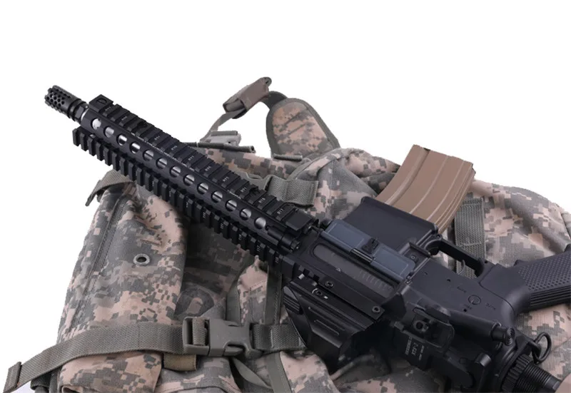BLUETAC MK18 RISII " 9" 1" страйкбол Handguard тактический рельс черный и CB цвет