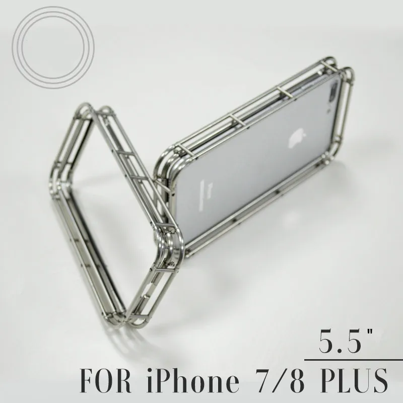 R-just весенний защитный бампер из нержавеющей стали для iphone 7, 8, 7 Plus, 8 Plus, чехол для телефона для iphone