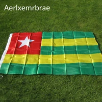 aerlxemrbrae flag world flying natioal flag hundred percent polyester printed togo flags and banners 35ft decoration