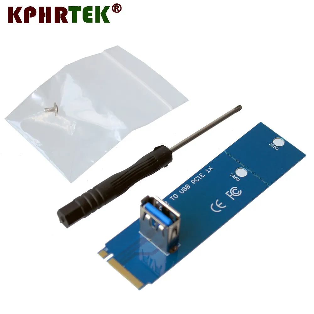 

M.2 To USB 3.0 PCI-E Riser Card Adapter Converter For Mining