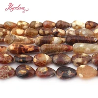 10x1410x3013x18mm drop multicolor agates beads natural stone beads for diy necklace bracelets jewelry making 15 free shipping