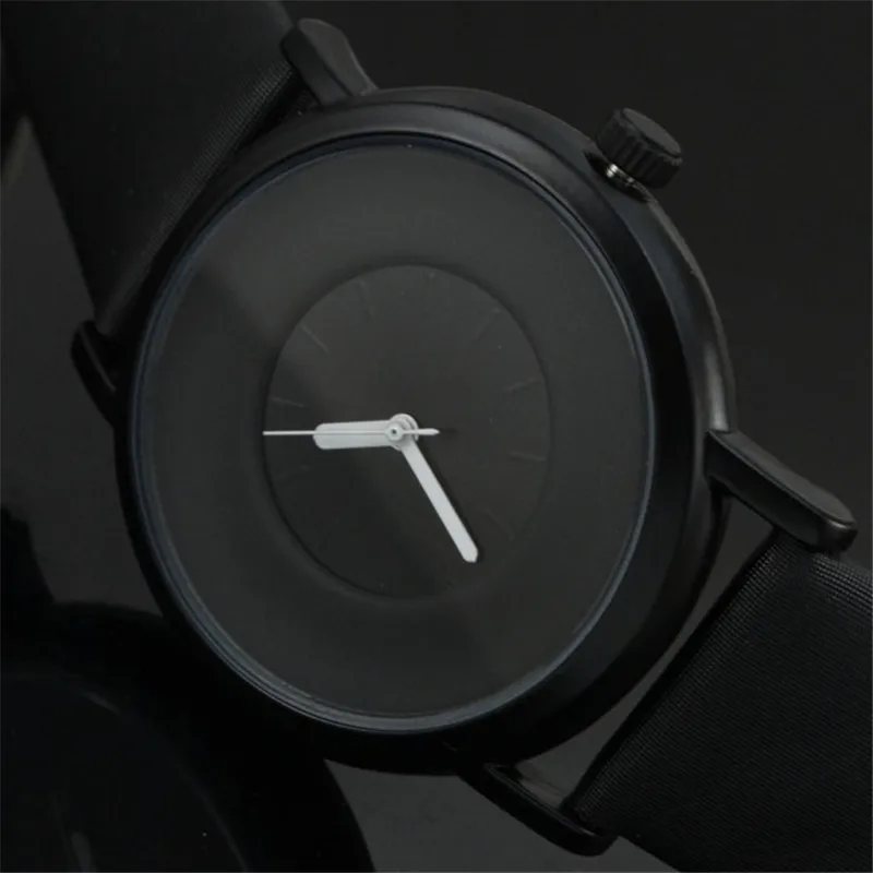 Мужские кварцевые часы SINOBI роскошные повседневные наручные из натуральной кожи