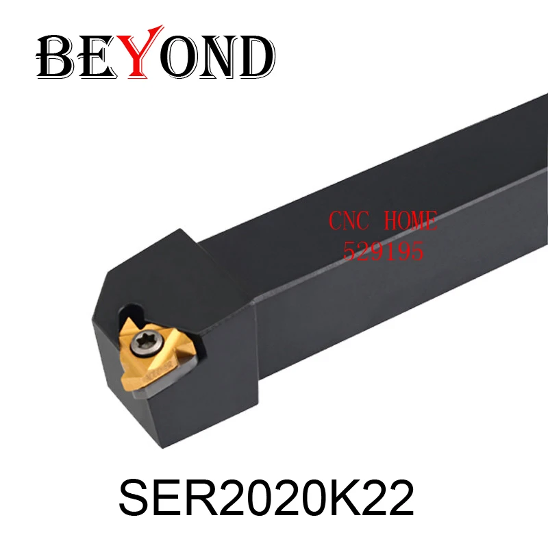 BEYOND SER SEL SER2020 SER2020K22 SEL2020K22 резьбы токарные инструменты 22ER карбидная вставка для токарного станка режущие инструменты сверлильный станок с ЧПУ