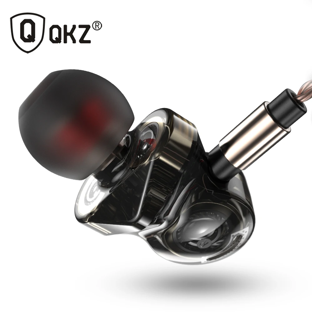QKZ CK10 наушники 6 шт сбалансированная арматура BA драйверы auriculares In-Ear монитор