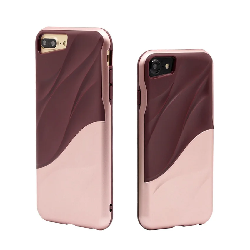 Воды ниифп кремния ультра тонкий мягкий чехол из ТПУ для 7 плюс 8 Plus X прозрачный PC