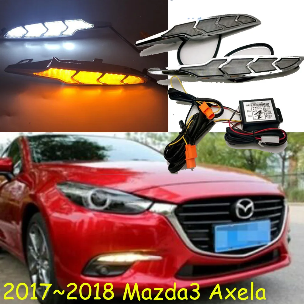 Автомобильные аксессуары светодиодный 2017 ~ 2018 mazd 3 Axela Дневной светильник шлем