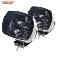 Супер яркий 5-дюймовый 4D объектив 40 Вт фара рабочего света для автомобиля SUV Wrangler внедорожник 4*4 мотоцикл вездеход грузовик 12 В 24 В Универсальный