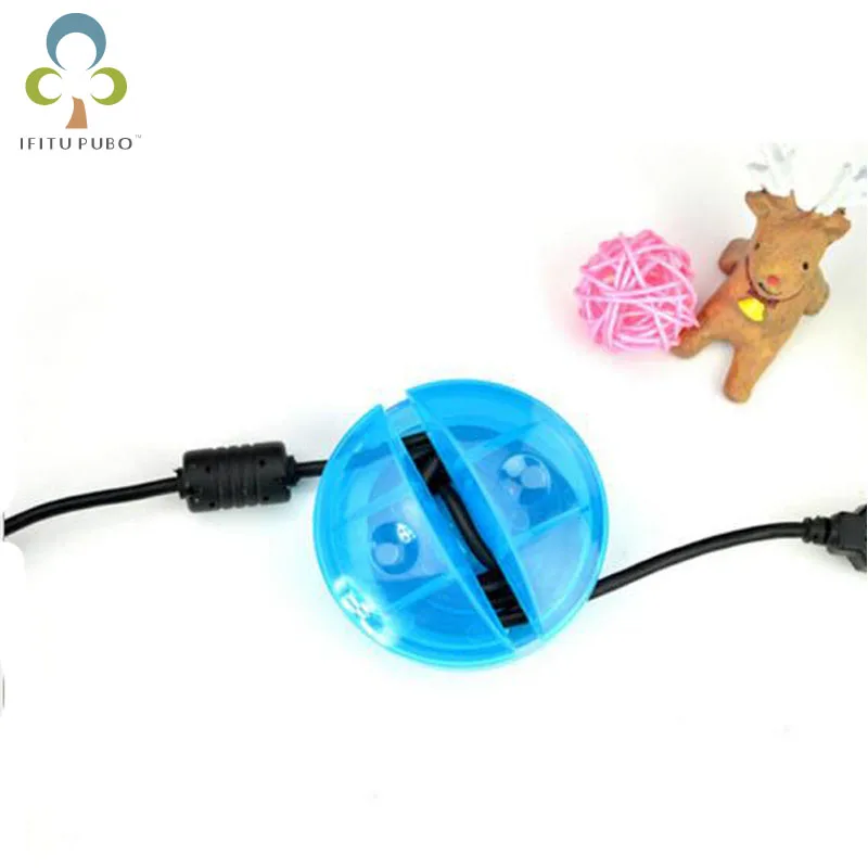 ABS Прозрачный USB данных намотки проволоки окружающей среды рабочего Отделка