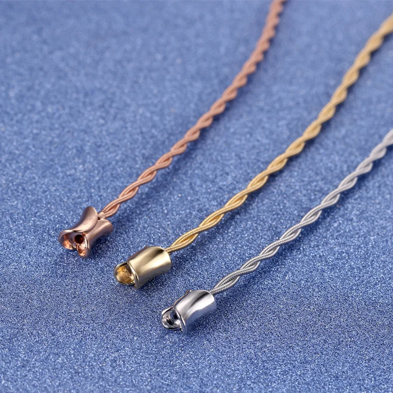 Новый AU750 Желтое золото Белое розовое браслет Модный милый счастливый 3 1g|rose gold