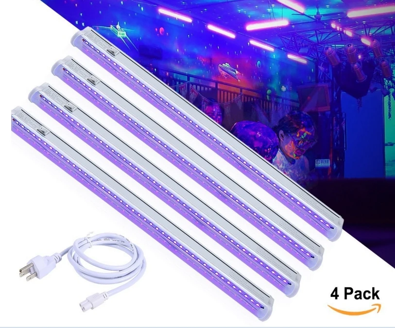 [Seven Neon]4 шт. 605 мм 2FT 9 Вт T5 395 400NM чернильный стеклянный принтер отверждающий клеевой