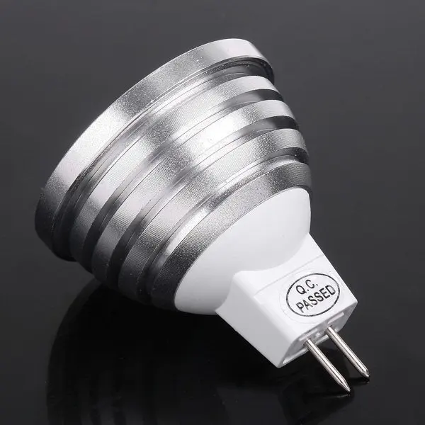 200 шт./лот GU10 MR16 E275W RGB светодиодсветильник лампа с пультом дистанционного