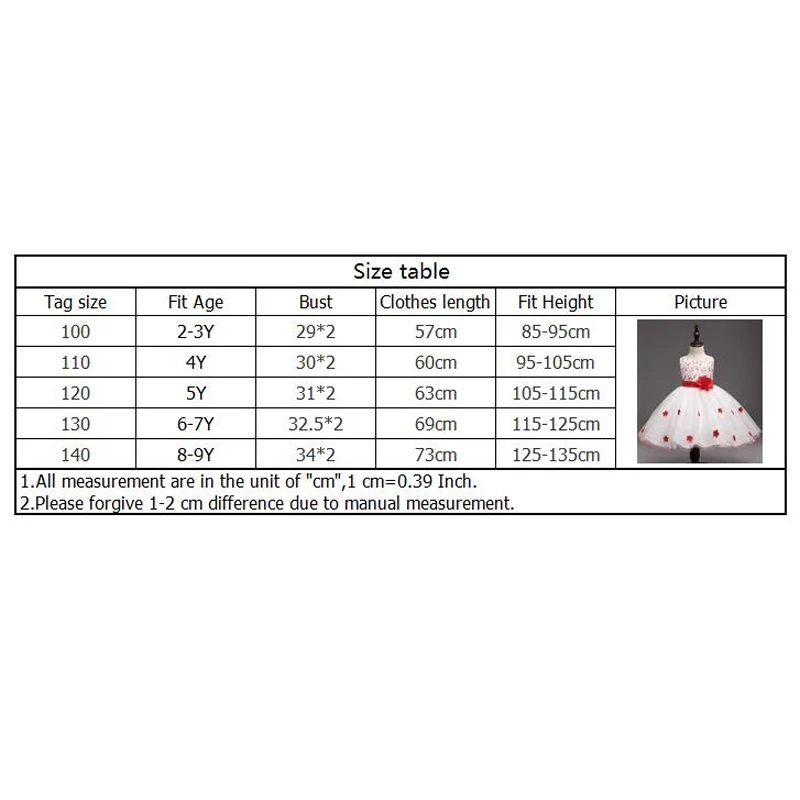 Романтические платья для девочек с цветочным рисунком бальные детей белое