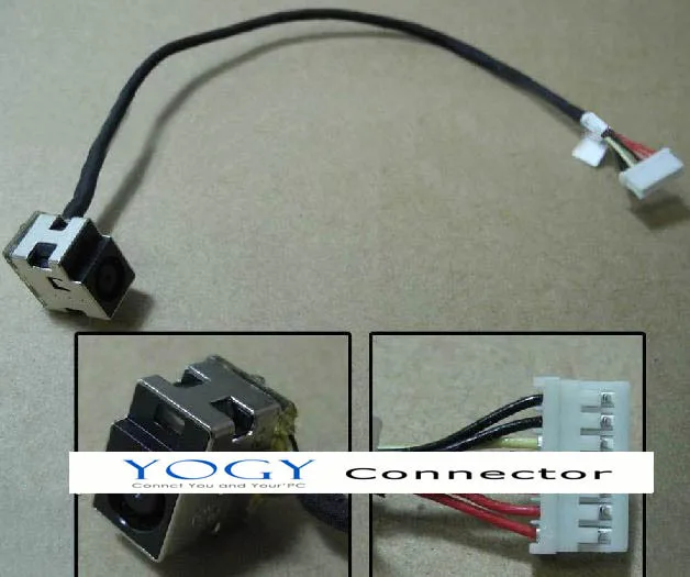 1x Новый Мощность DC Jack с Кабельный разъем подходит для HP g43 COMPAQ CQ43 CQ430 CQ431 CQ436|jack dc