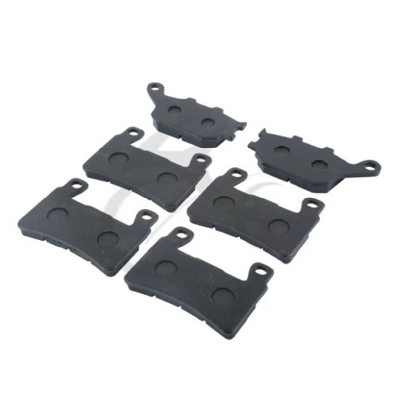6 шт. мотоциклетные передние тормозные колодки для HONDA CBR 600 F4 F4i Sport 1999-2004