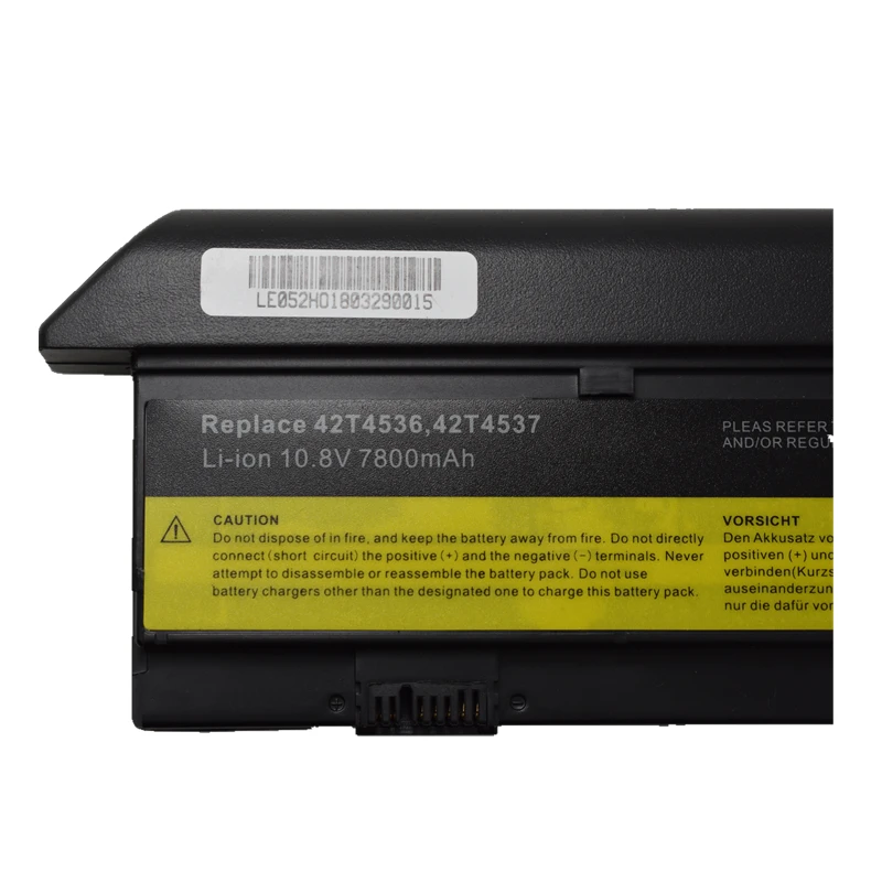 HSW 7800mAh батарея для LENOVO ThinkPad X200 X200S X201 X201i X201S 42T4834 42T4835 43R9254 42T4537 42T4541 42T4536 42T4538 |