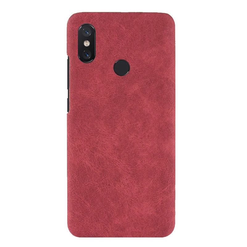 For Xiaomi Mi 8 Case Luxury Retro PU Leather SE Hard Phone Explore Version Mi8 Mi8SE Back Cover |