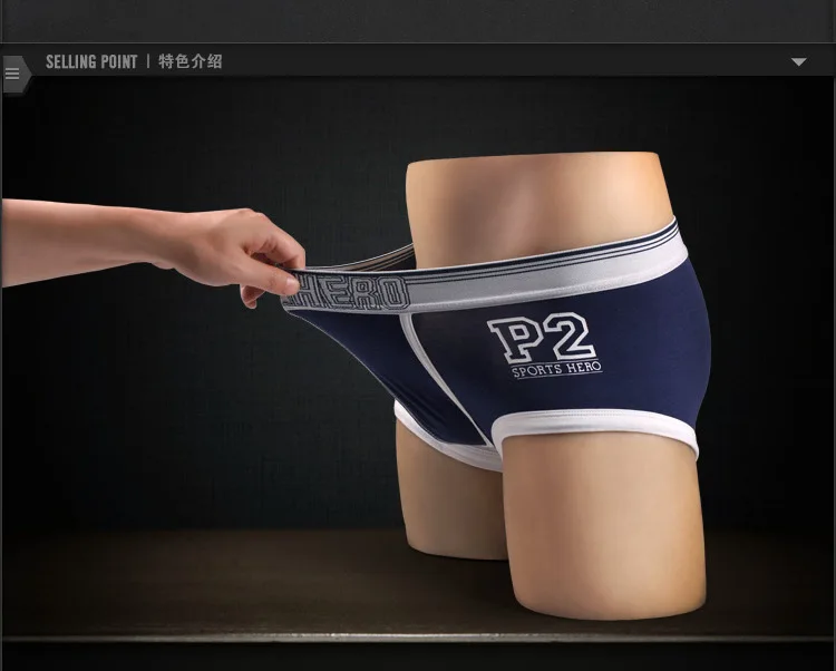 новых европейских мужчин cueca боксёрские шорты с высокой талией мужчины трусы