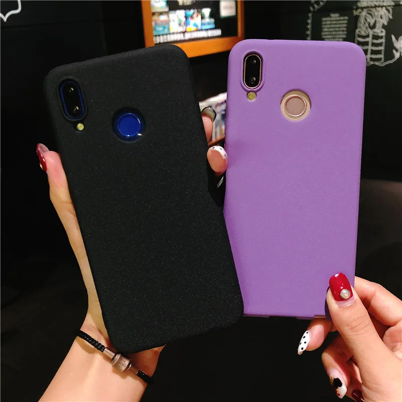 Матовый Силиконовый чехол для телефона Huawei P20 Lite P10 P9 P8 2017 Mate 10 Honor 8 9 5A 5C 6A 6X 7X |