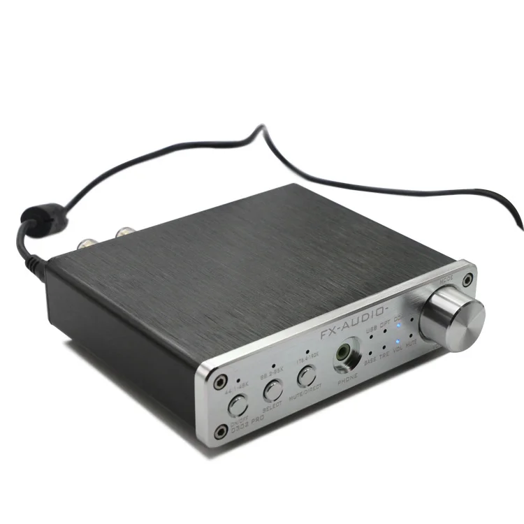 FX-Audio D302PRO D302 обновление чистый цифровой аудио усилитель Вход USB/коаксиальный/оптический/AUX 20 Вт+ 20 Вт Поддержка 24Bit/192 кГц DC15V/4A