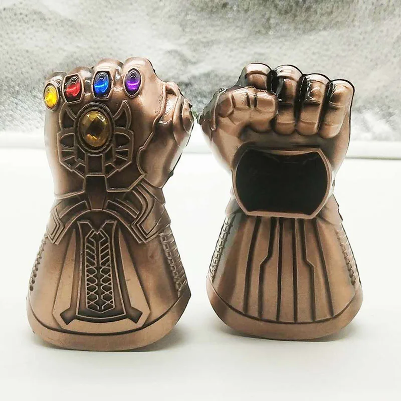 Открывалка для бутылок перчатка с крагами Infinity Thanos открывалка пивных стеклянные