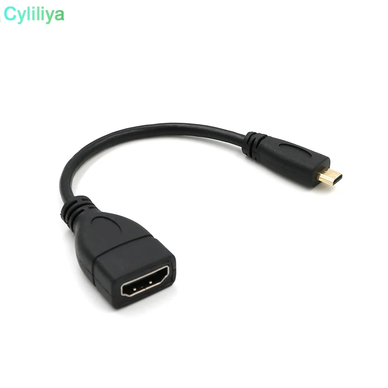 100 шт. кабель-переходник с Micro HDMI на 15 см для HDTV MAC PC 1080P | Электроника