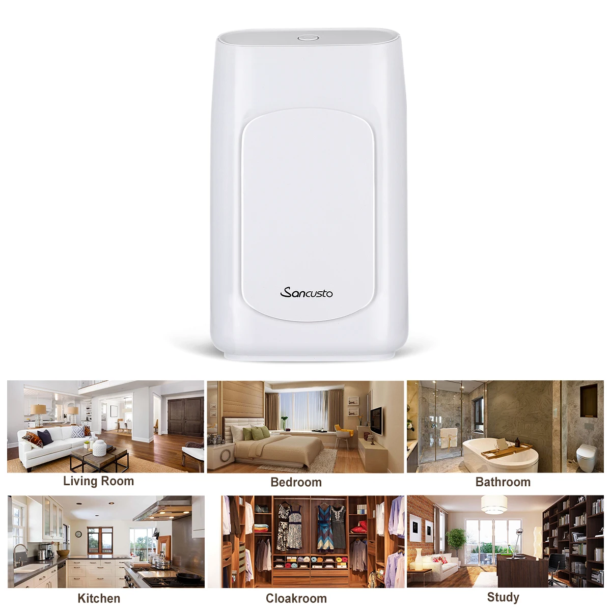 2Л осушитель воздуха AX2 портативный автоматический отключаемый очиститель 750 мл/D