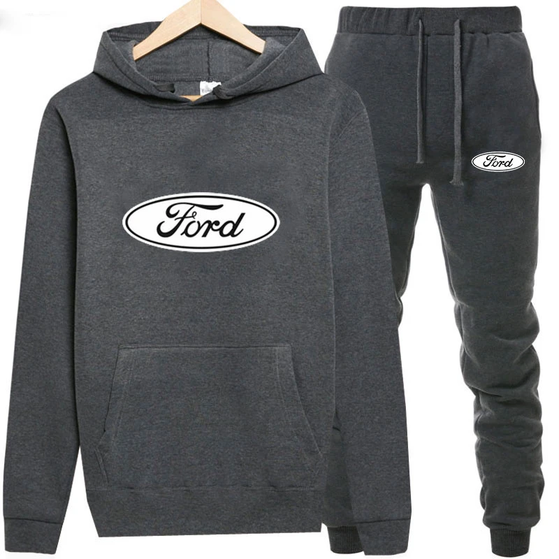 Толстовки + треники костюмы Ford печати Толстовка для мужчин/для женщин брюки