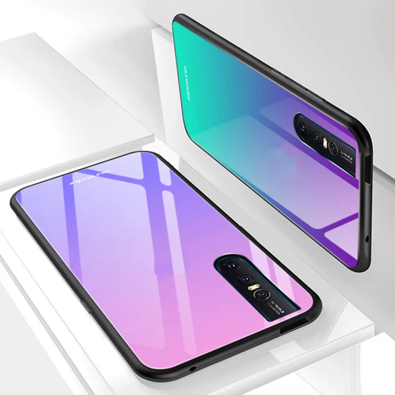 ДЛЯ vivo V15 Pro Чехол vivoV15Pro закаленное стекло чехол для телефона V15Pro Чехлы vivoV15 6 39