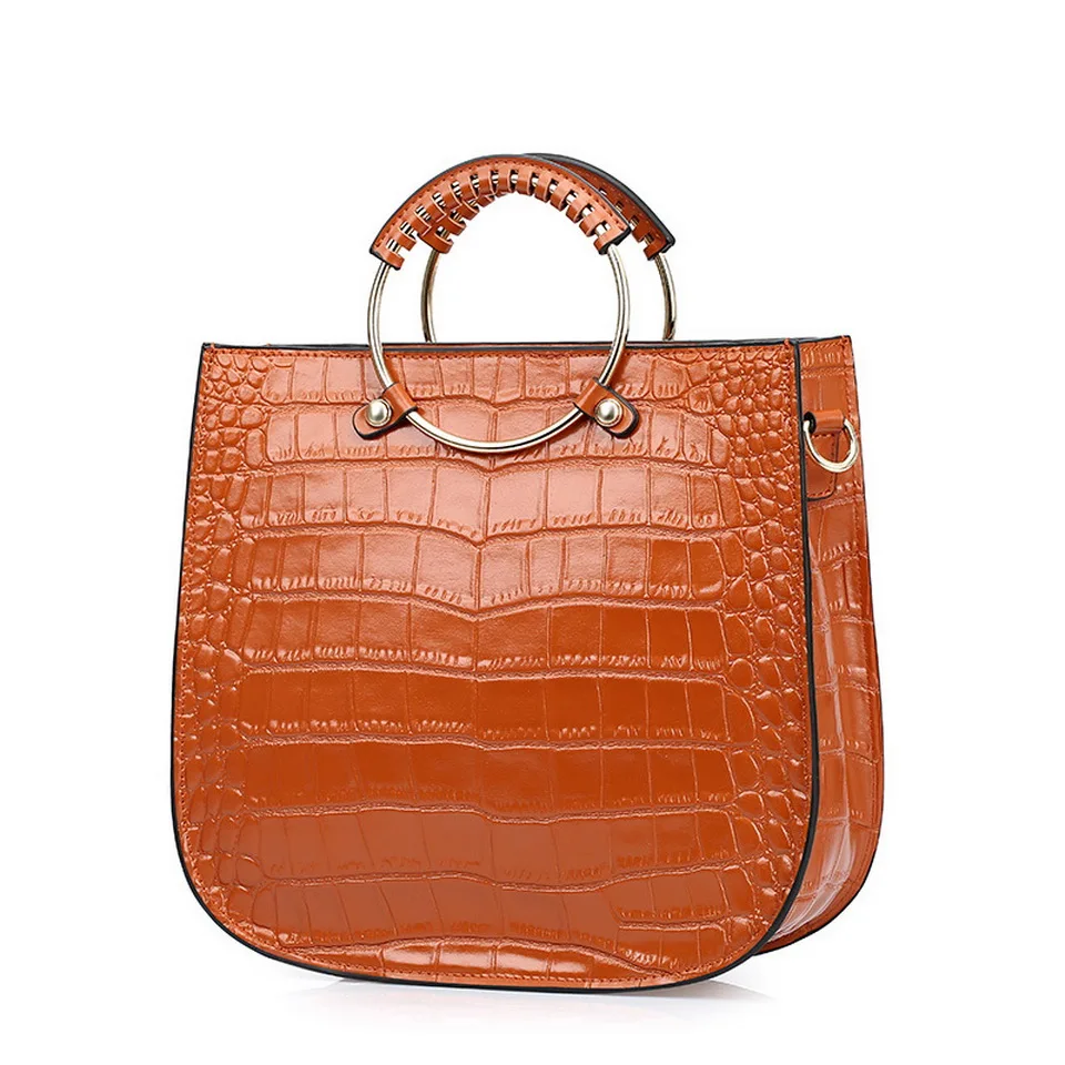 New Fashion Alligator Rristband Women's genuine leather handbag Shoulder bag crossbody bags for Women Messenger Tote | Багаж и сумки