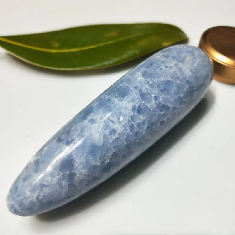 250 г натурального кристаллического голубого серебряного келестита алмазного массажного стержня, декоративного кварца, голубого кристаллического исцеления, отправка подарка для подруги