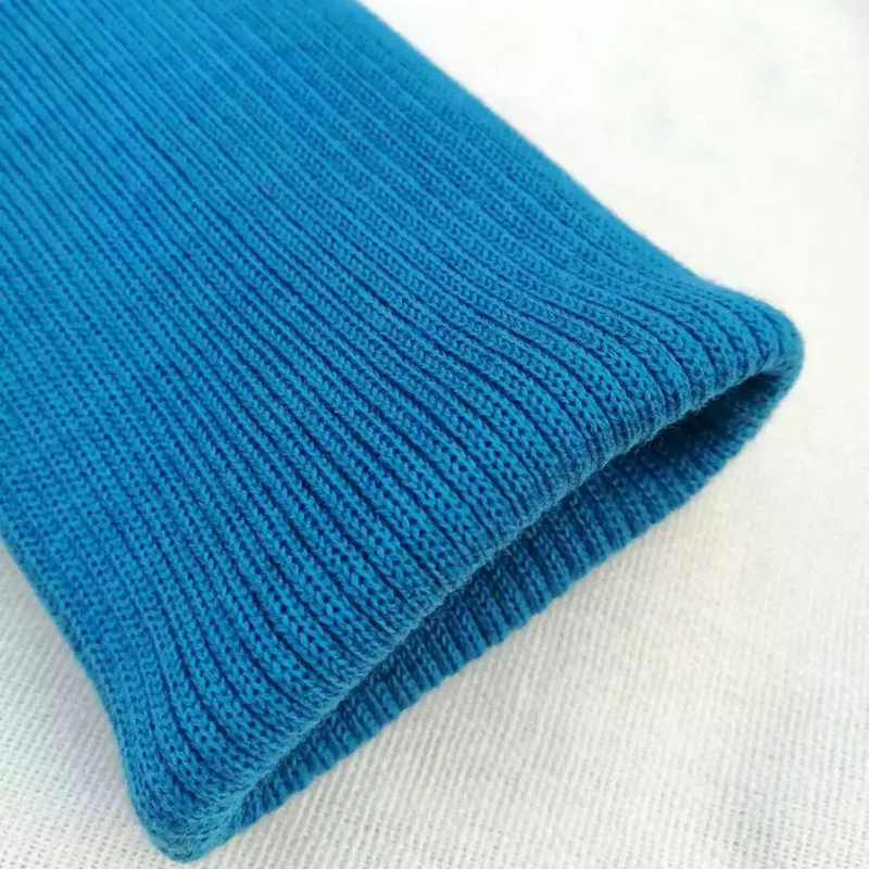 Трикотажные манжеты с антипиллинговым покрытием ребристая бесшовная нить для