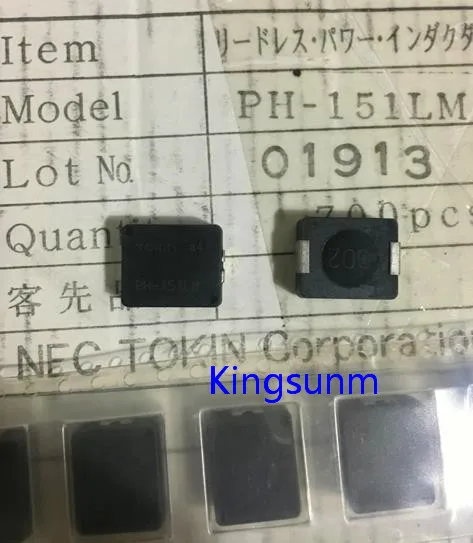 

Free shipping 10pcs New PH-151LM N/TOKIN SMD power inductor 150UH 12*10*6mm
