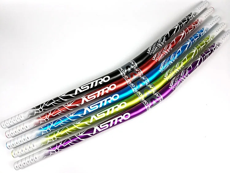 ASTRO алюминиевый сплав, руль для велосипеда MTB XC DH, руль для горных гонок, руль для подъемной ручки, 31,8x780 мм, запчасти для велосипеда